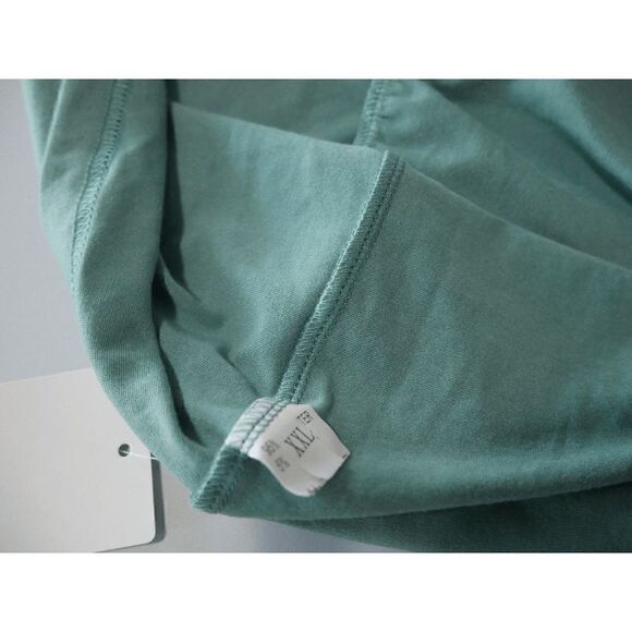 Floral Blooming Green Empire Waist Top XXL - Picture 7 of 8